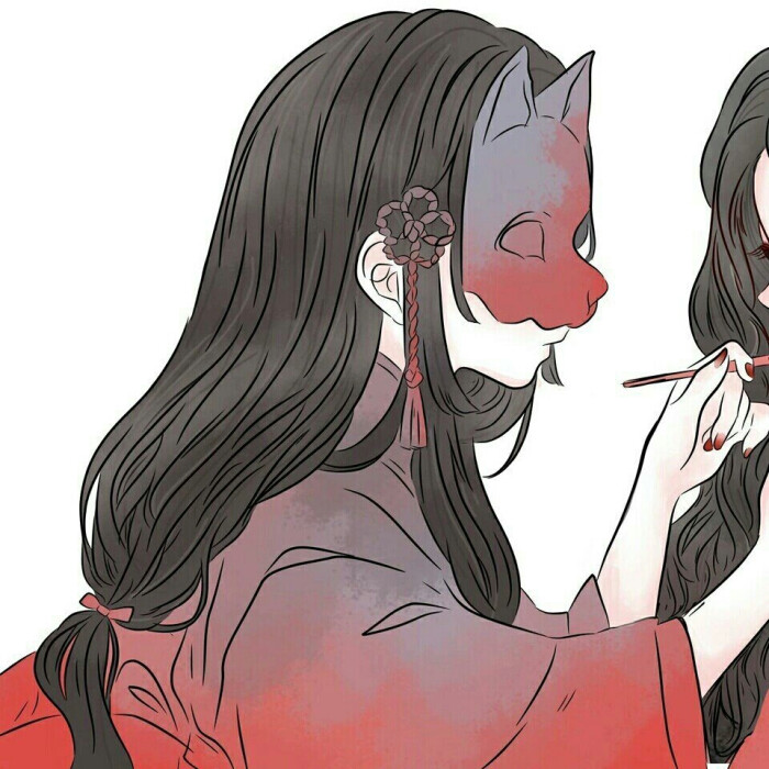 唯美古风百合情头