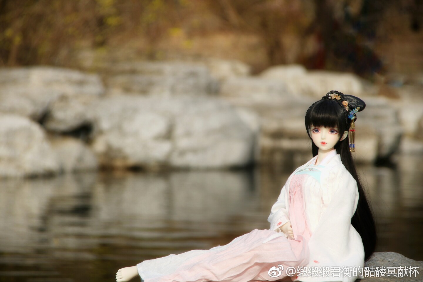 古风美人 sd娃娃 bjd 玩具 人偶 壁纸 萌物