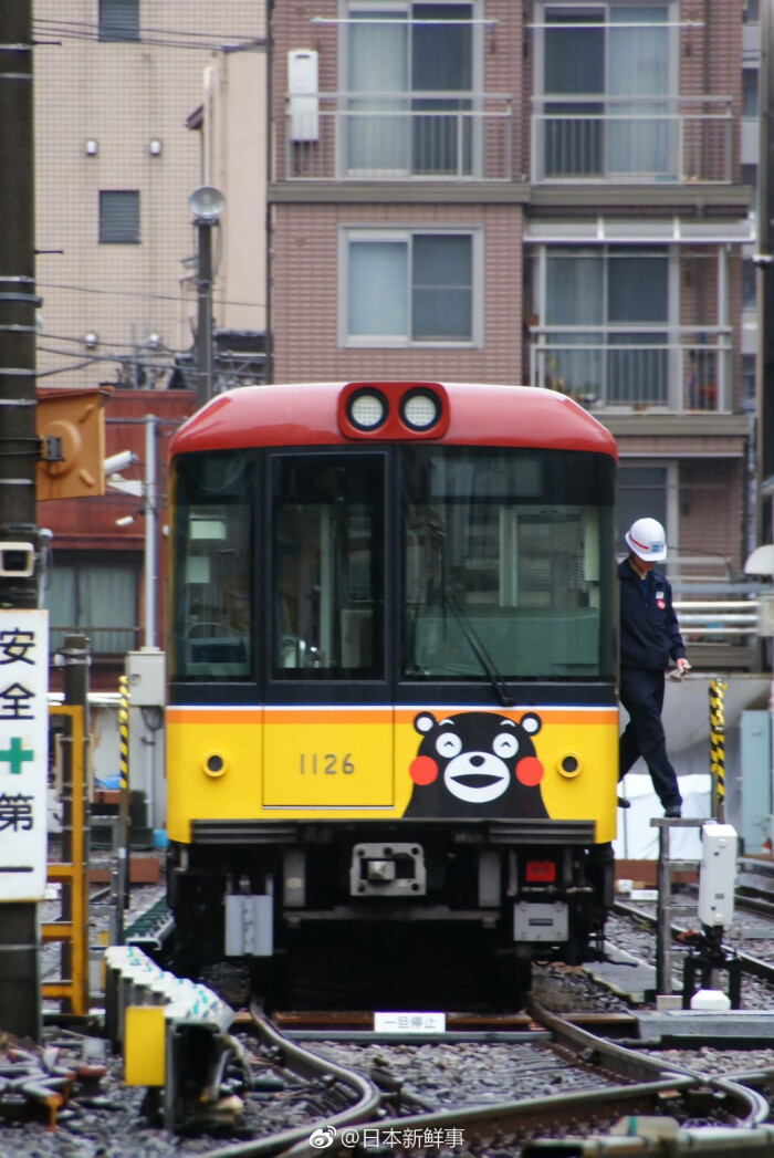 东京地铁银座线的「熊本熊电车」将于3月5日