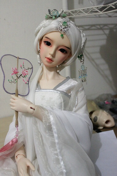 古风美人 sd娃娃 bjd 玩具 人偶 壁纸 萌物