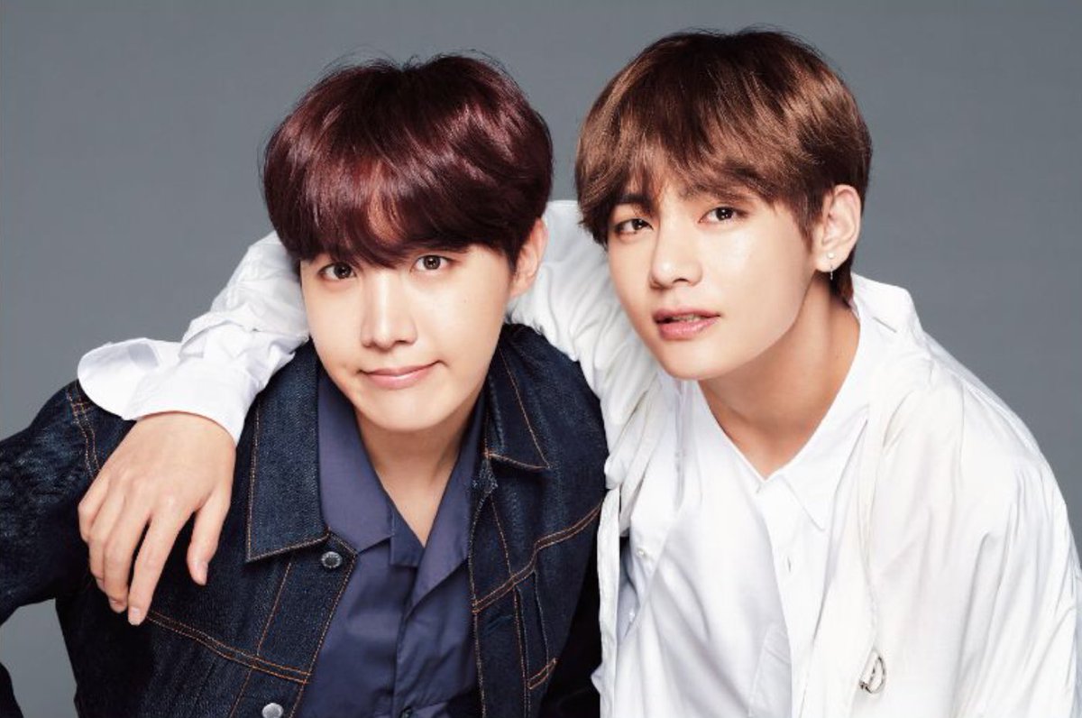 j-hope 郑号锡&v 金泰亨 bts 防弹少年团 日本杂志《anan》画报