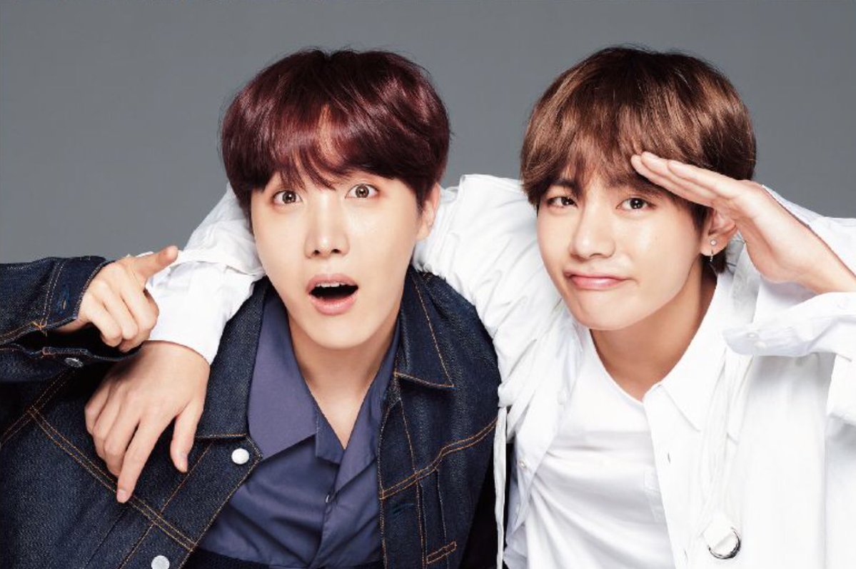 j-hope 郑号锡&v 金泰亨 bts 防弹少年团 日本杂志《anan》画报