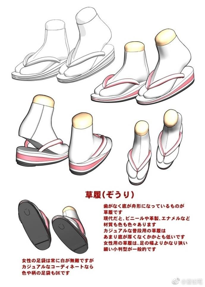 木屐素材