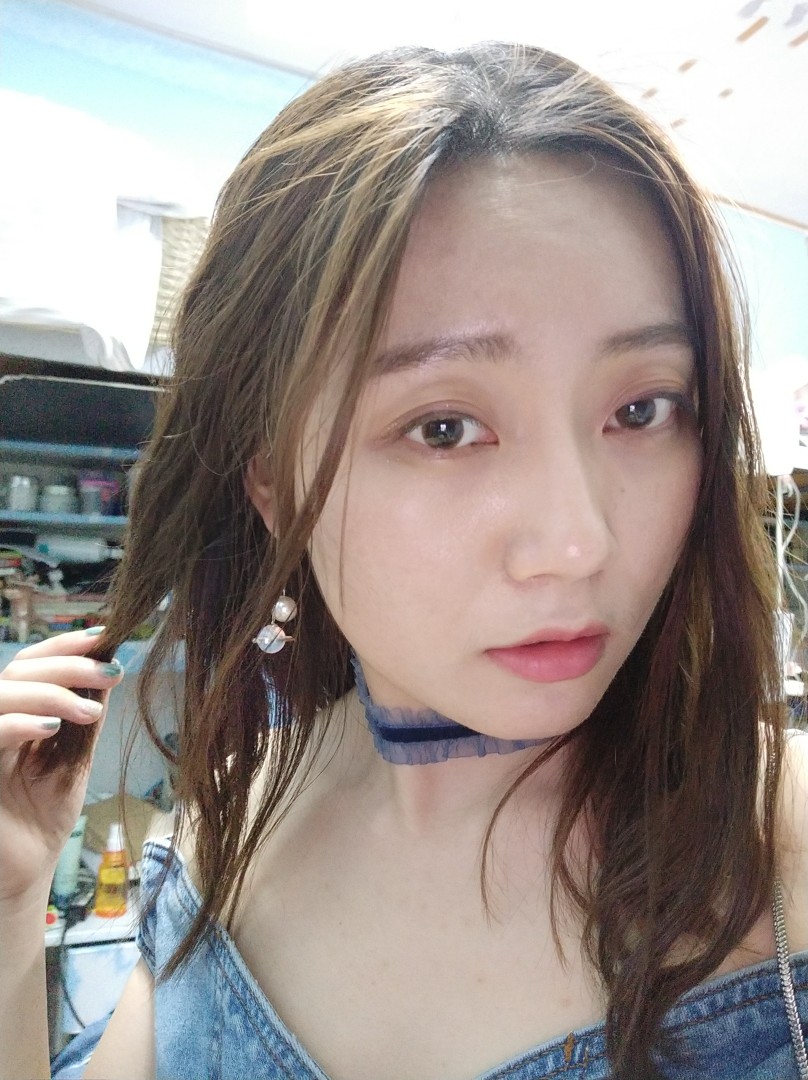 晚上回来时的自拍