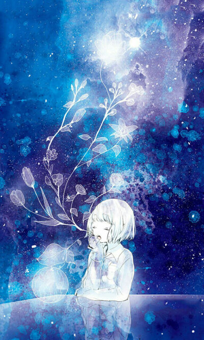 壁纸 头像 背景图 唯美 星空 蓝色系