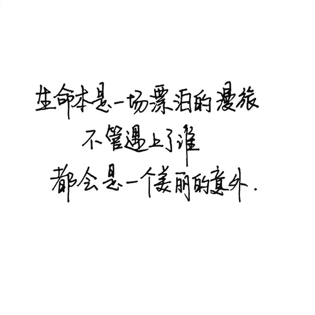你没有舍不得,我也不好意思难过
