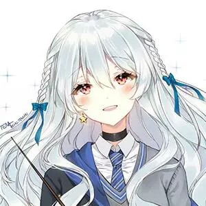 动漫少女 少女抱熊 呆萌少女孩 闺蜜头像 闺头 动漫少女黑白头像 简约