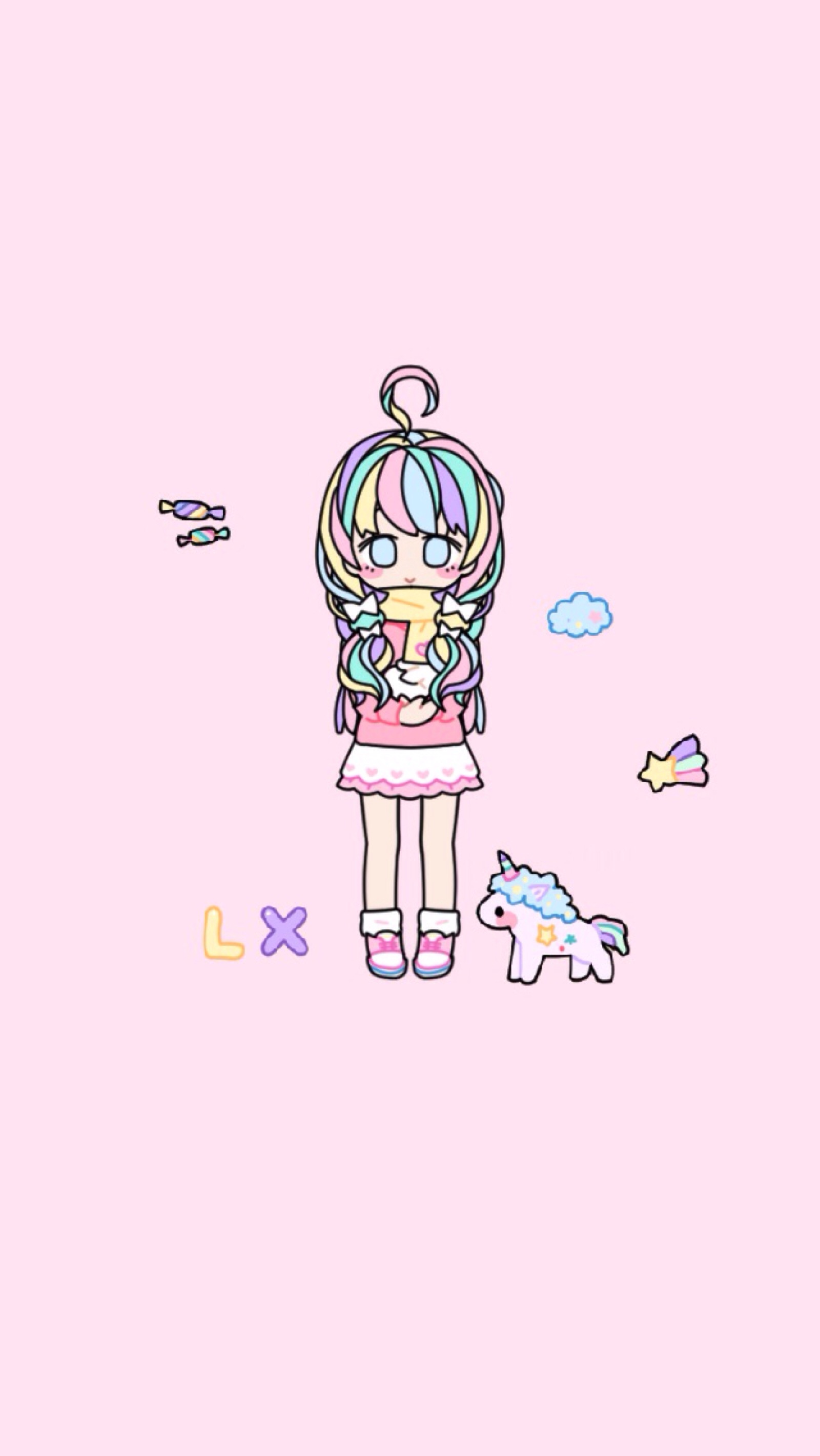 壁纸/少女/少女心壁纸/粉色系/可爱/软妹 愿你归来仍是少女心