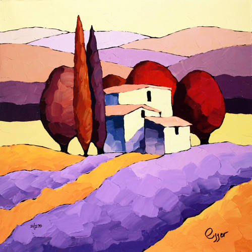 水粉画 