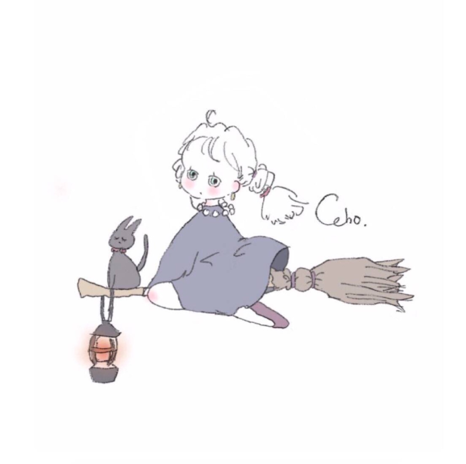 女生动漫头像 ins:caho0811