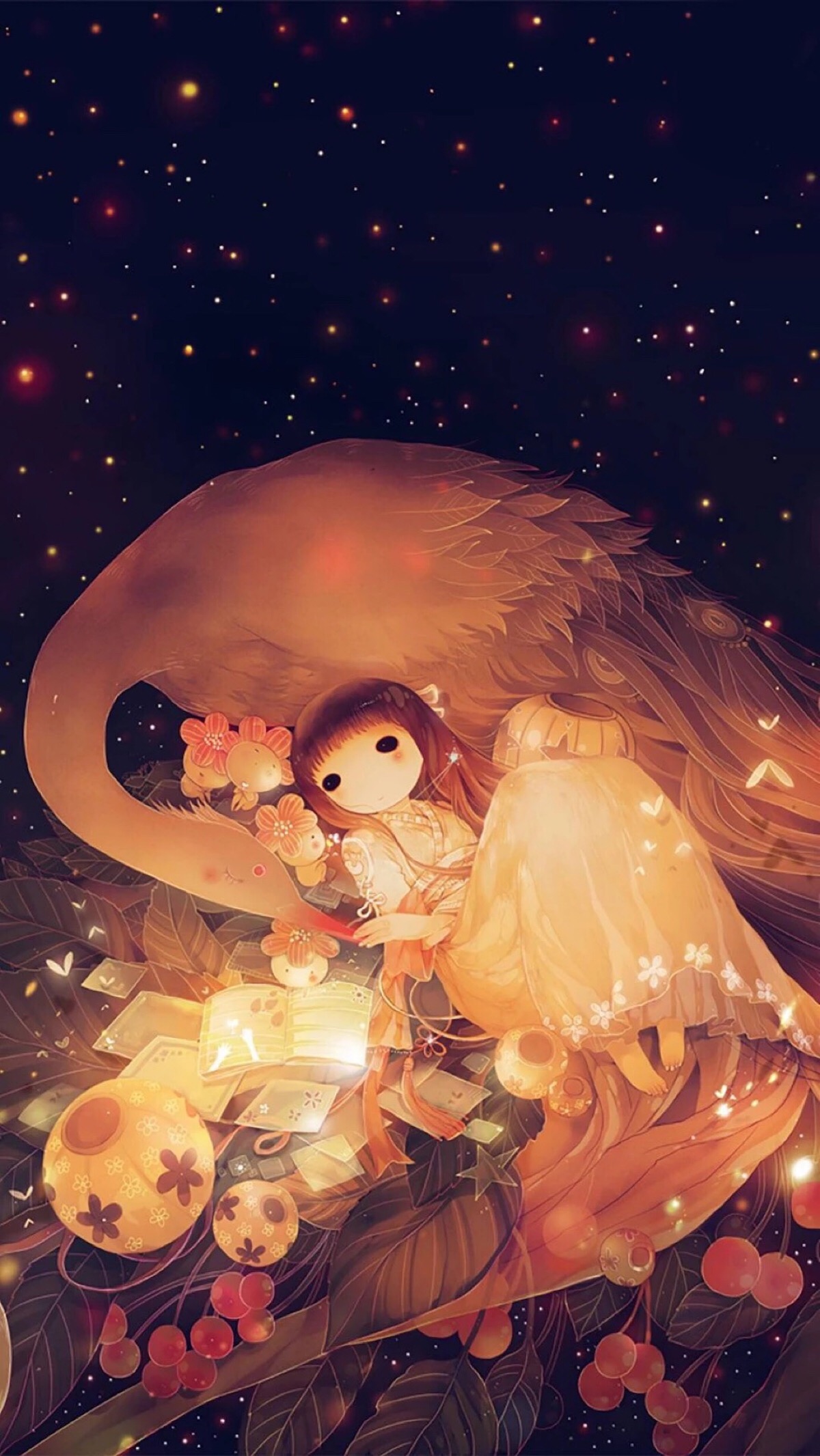 【动漫】【插画】【壁纸】【唯美】【清新】【背景】【森系】