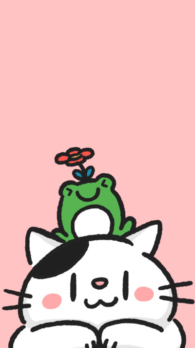 iphone卡通插画壁纸