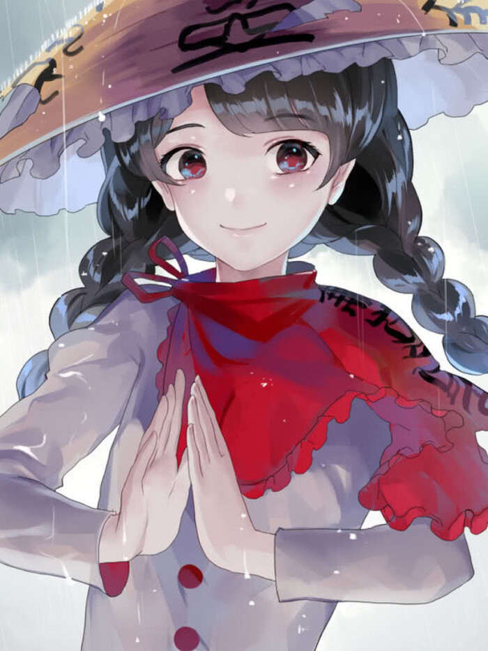 麻花辫女孩#二次元