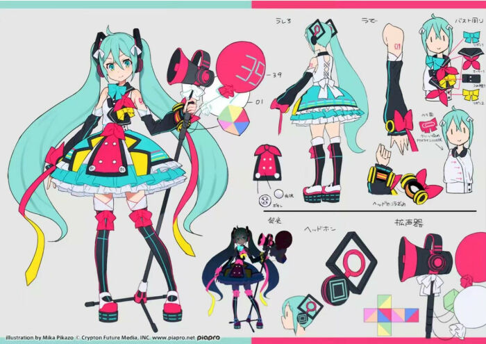 初音未来人设 miku