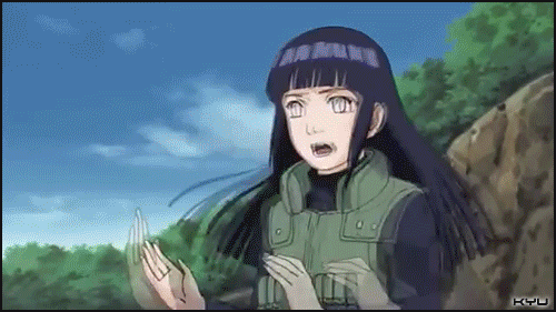 火影忍者二次元动漫日向雏田gif动图