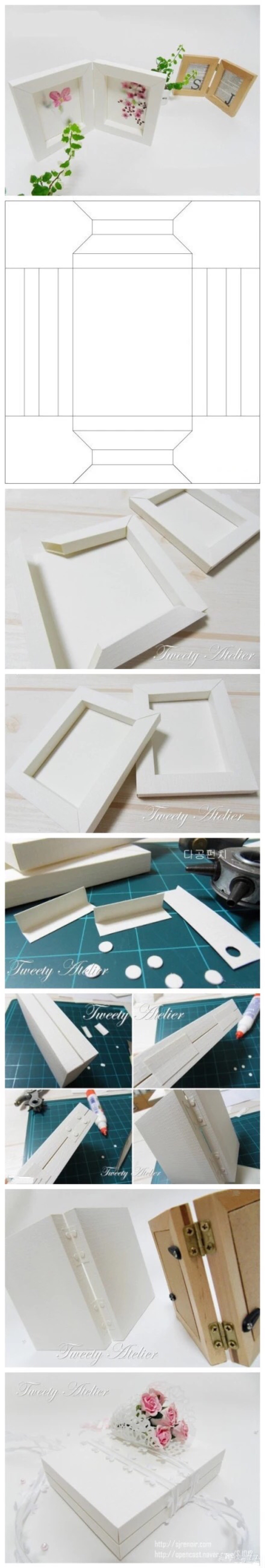 折纸-相框-剪纸