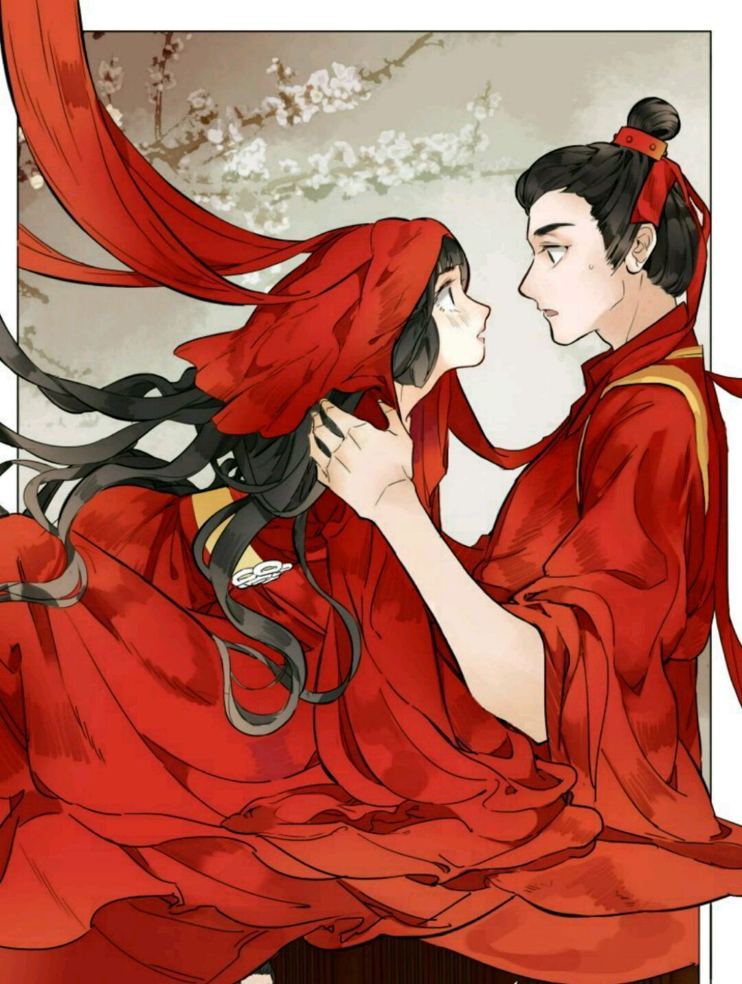古风美图偏爱红色 一眼惊艳