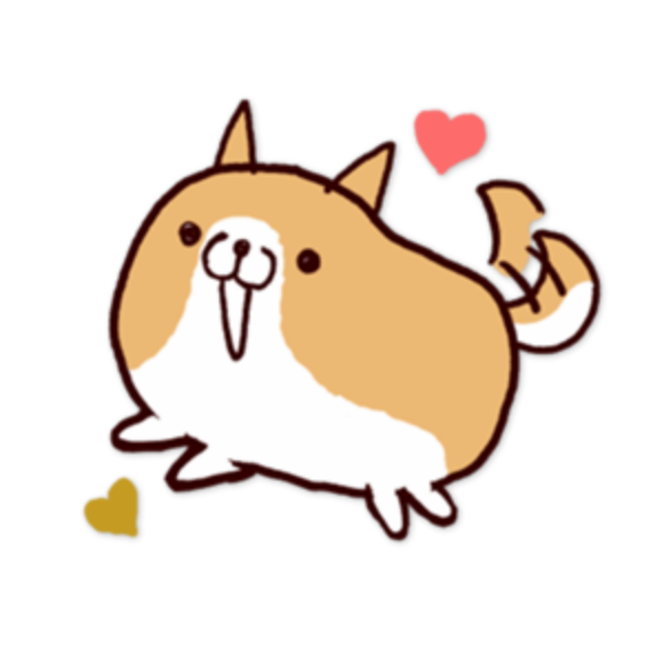 line圆柴犬表情包
