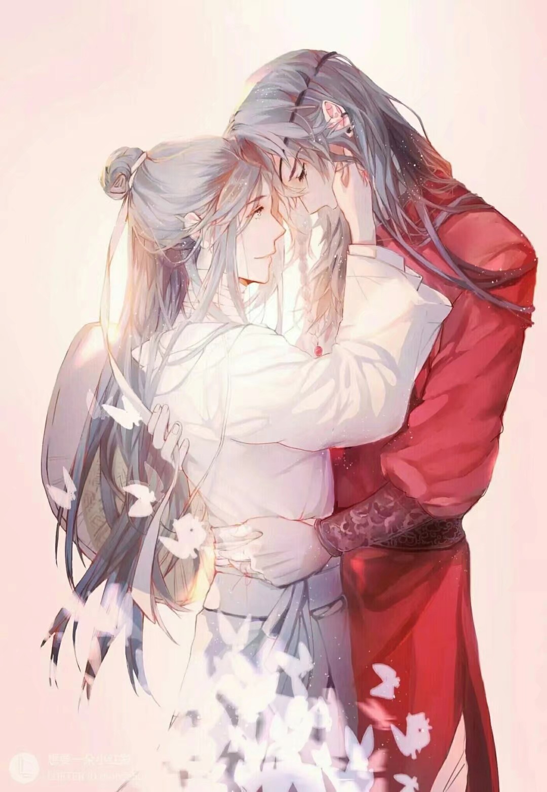 天官赐福 古风 花城 谢怜 画师见水印 侵删