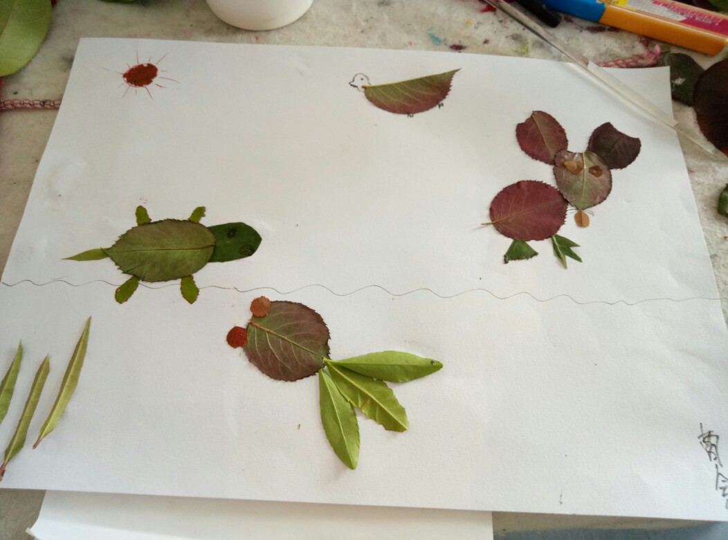 叶子画 
