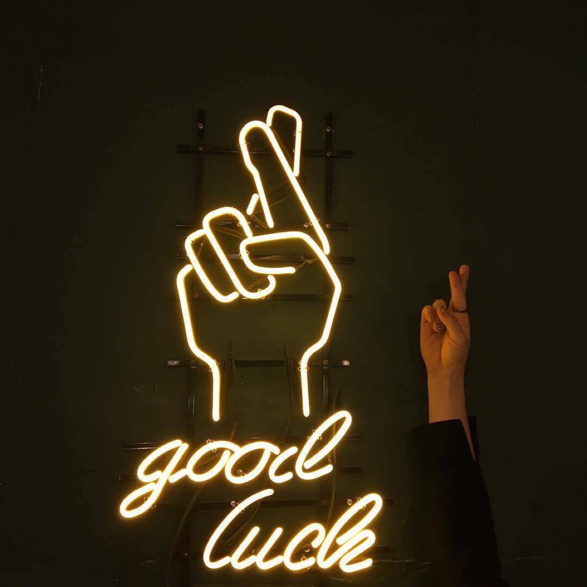 good luck