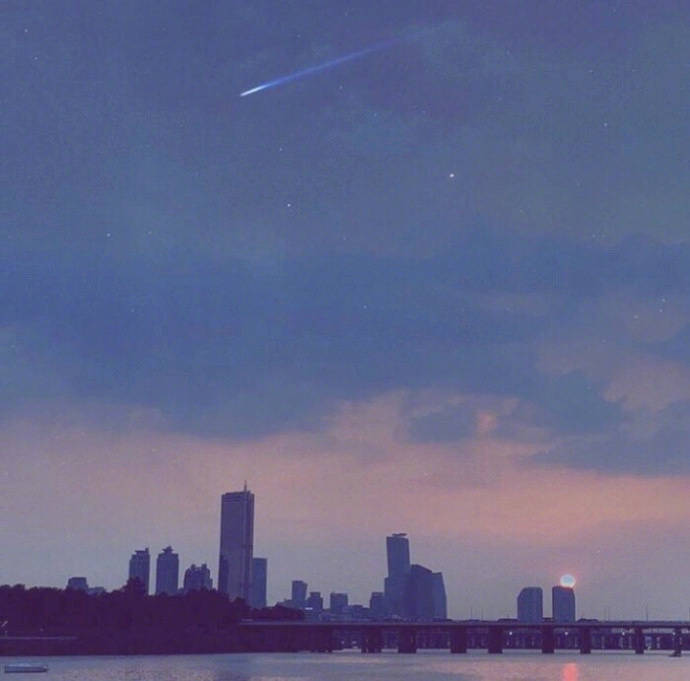 流星 头像 背景图