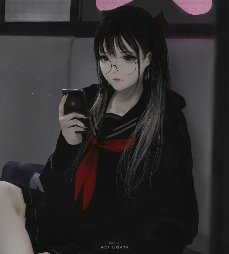 腹黑动漫女