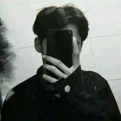 真人情头 黑白 手机控 霸气