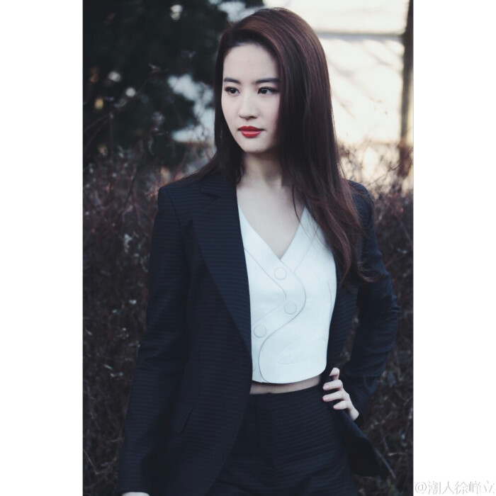 刘亦菲 西装