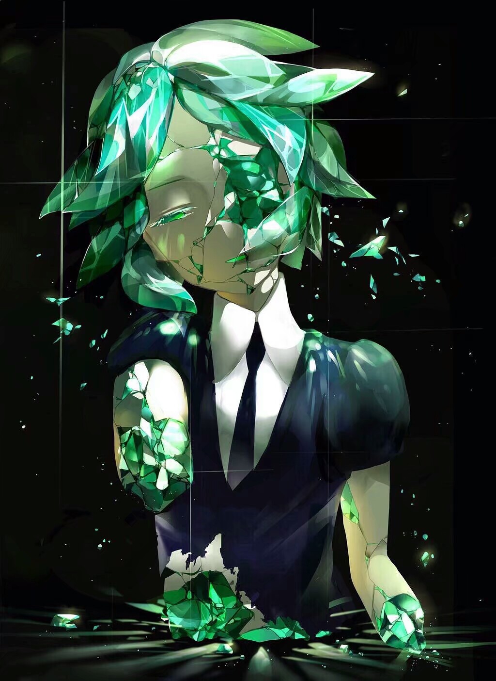 宝石之国 磷叶石 断臂 法斯