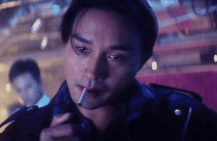 gif 张国荣 哥哥 抽烟