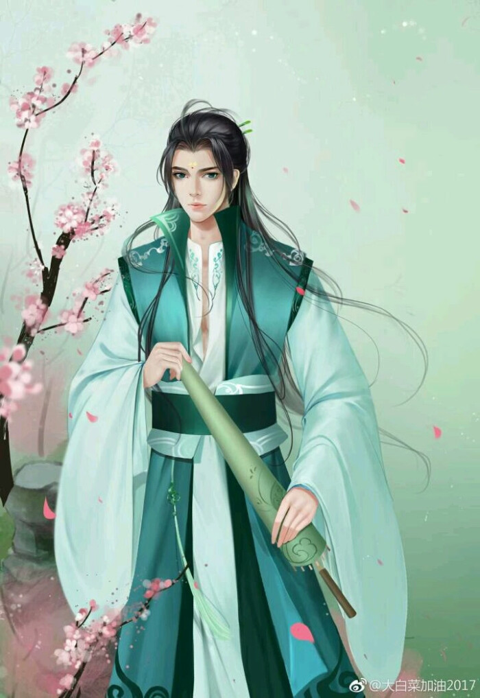 古风美男子