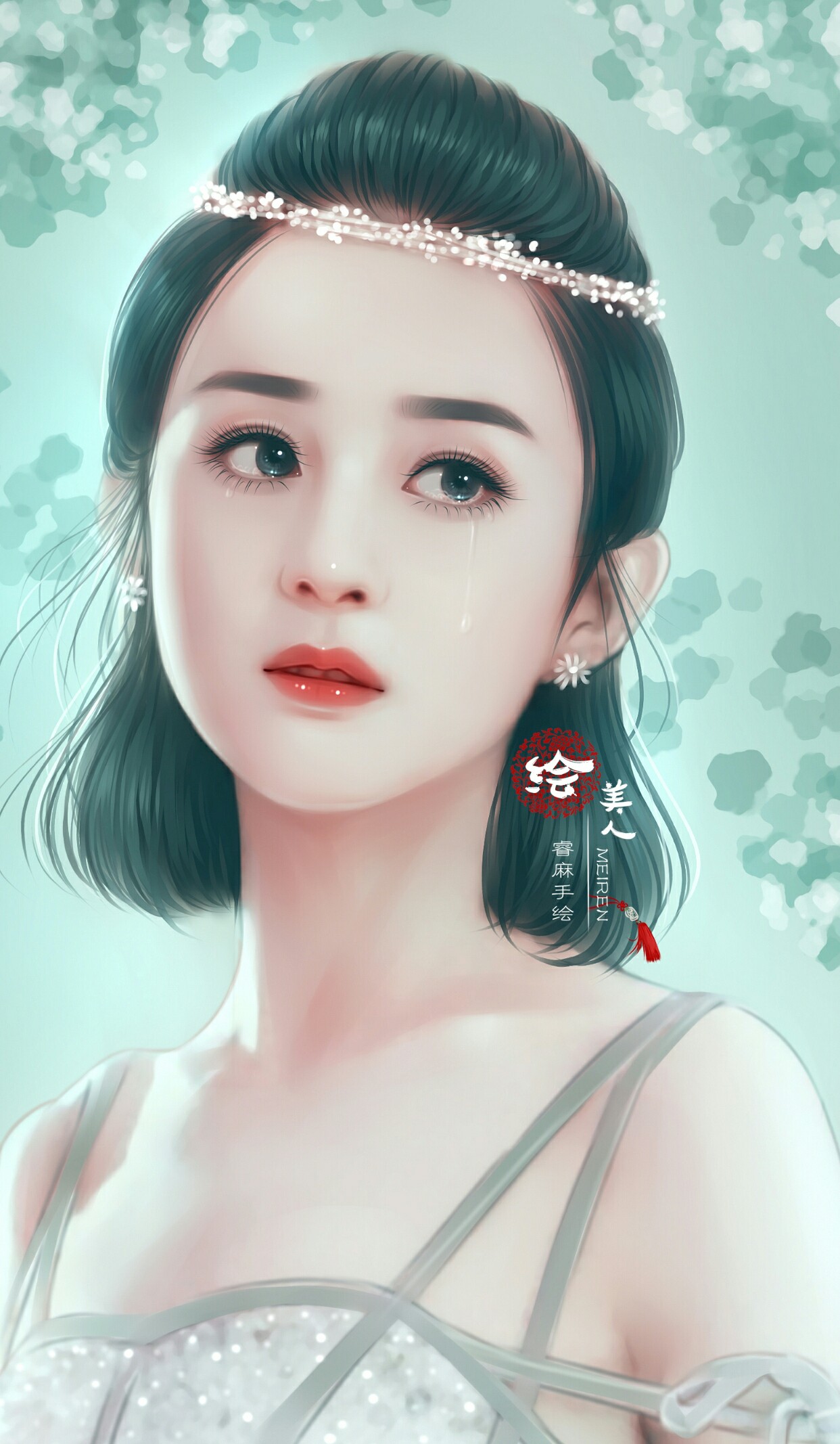 赵丽颖手绘