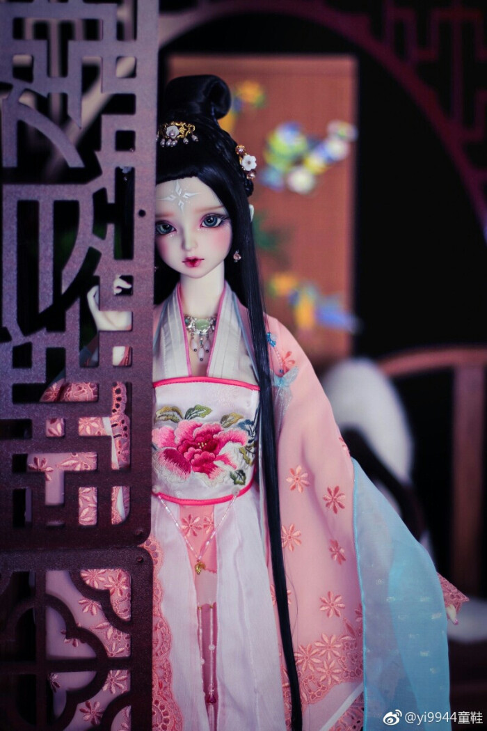 倾世倾城 古风美人 sd娃娃 bjd 玩具 人偶 壁纸 萌物