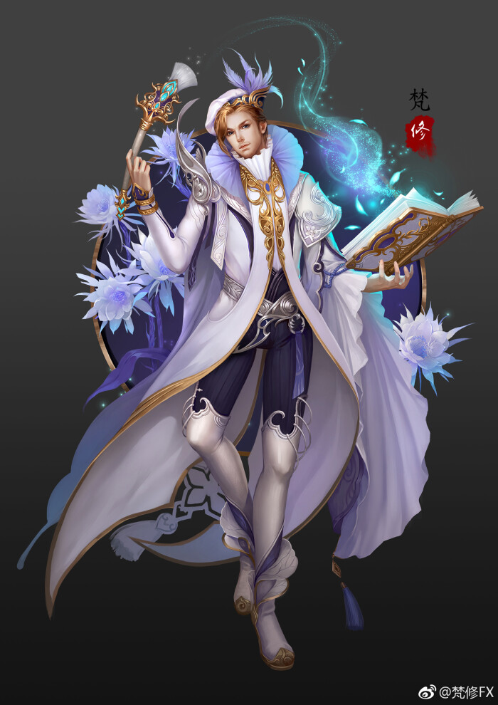 插画#cg#古风#手游梵修fx 绘
