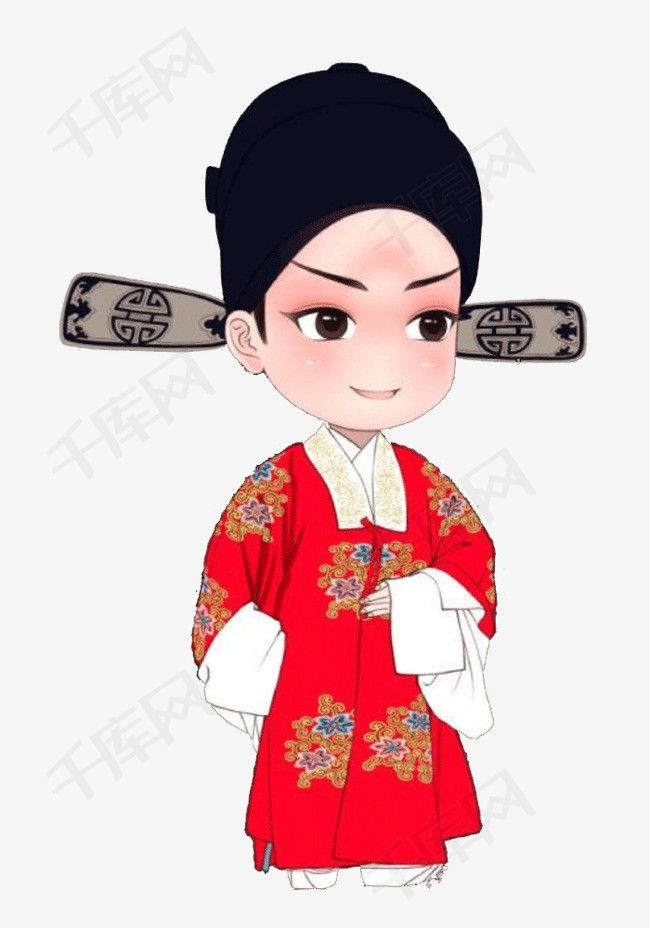 京剧卡通人物