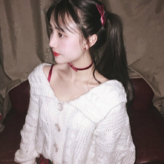 头像 小清新 闺蜜 动漫 双人 四宫格 白边 双马尾 眼妆 自调 手控 腿