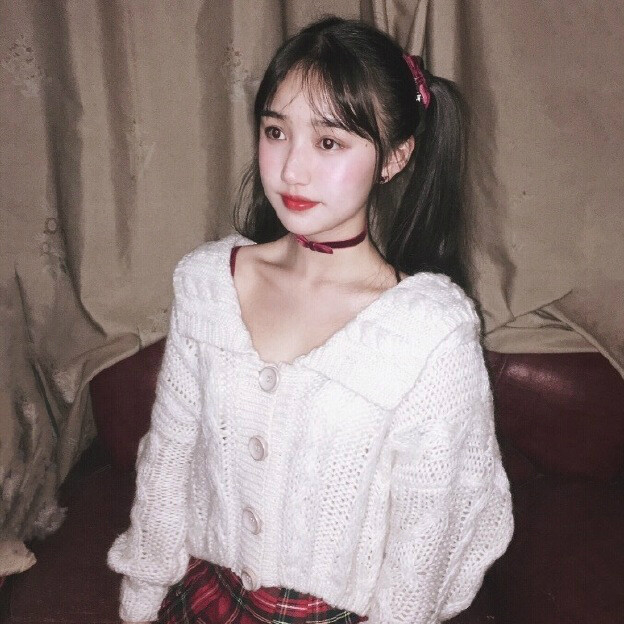 女生头像 小清新 闺蜜 动漫 双人 四宫格 白边 双马尾 眼妆 自调 手控