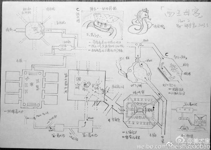 盗墓笔记各个古墓地图