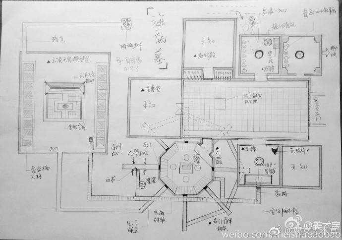 盗墓笔记各个古墓地图