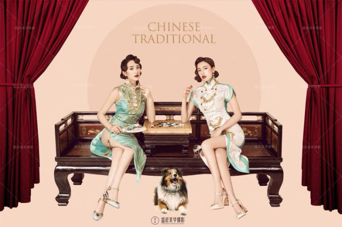 长沙盛庄摄影个人艺术照旗袍主题作品