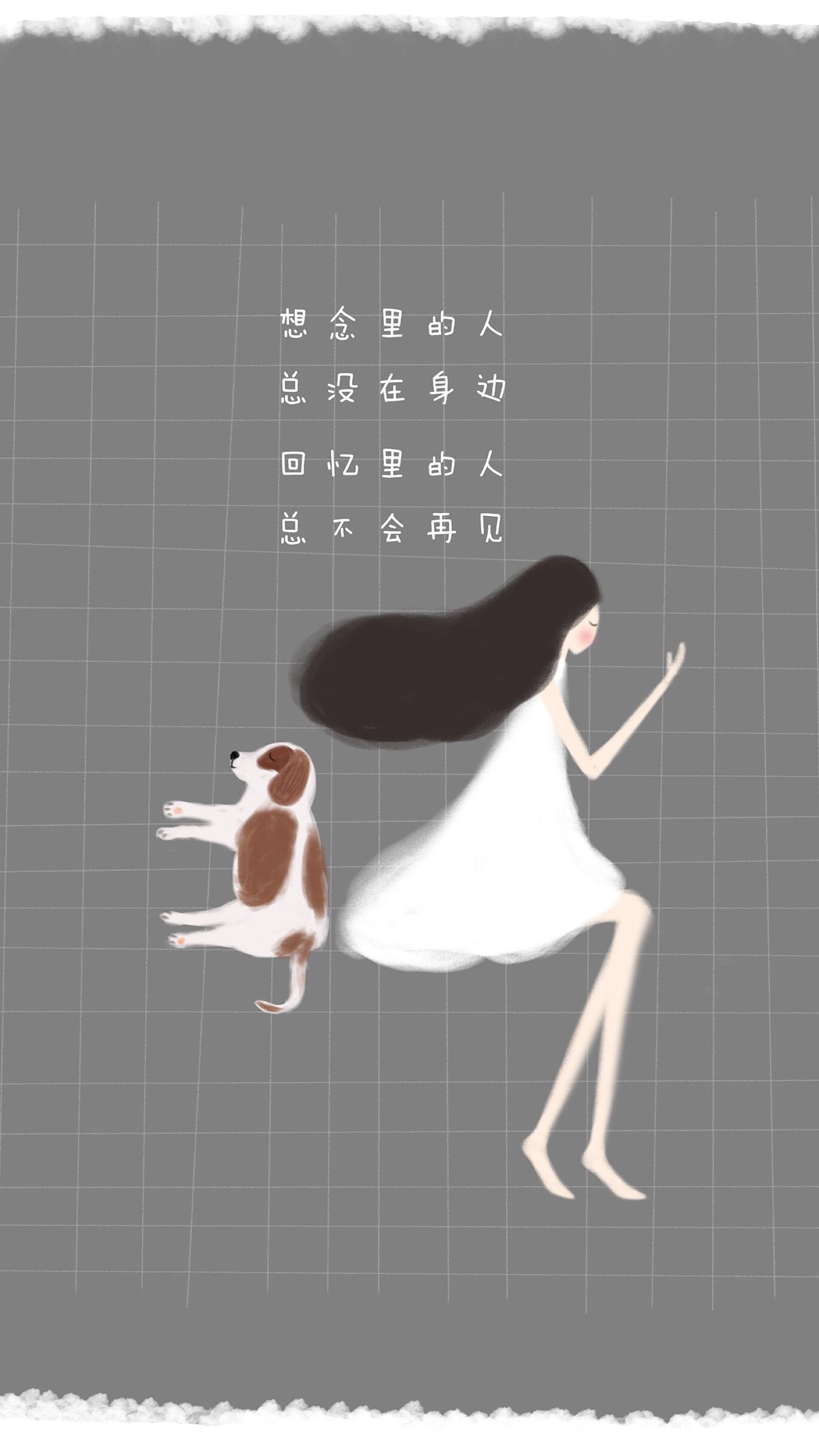 动漫手绘个性创意萌宠人物卡通唯美清新q图版本简约时尚布艺原创卡通