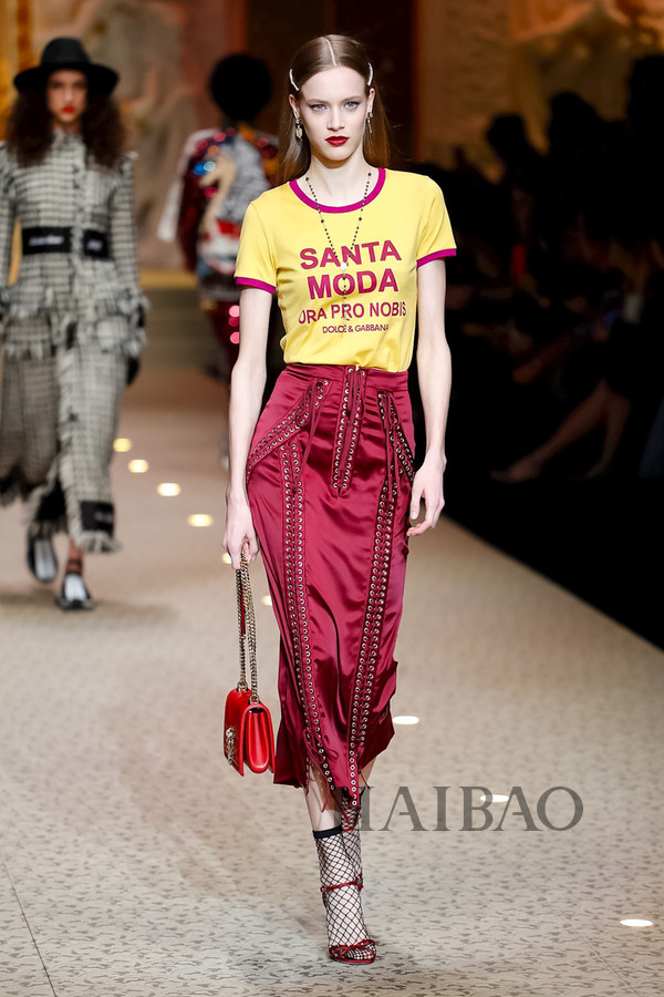 2018秋冬米兰时装周:杜嘉班纳 (dolce&gabbana) 女装秀