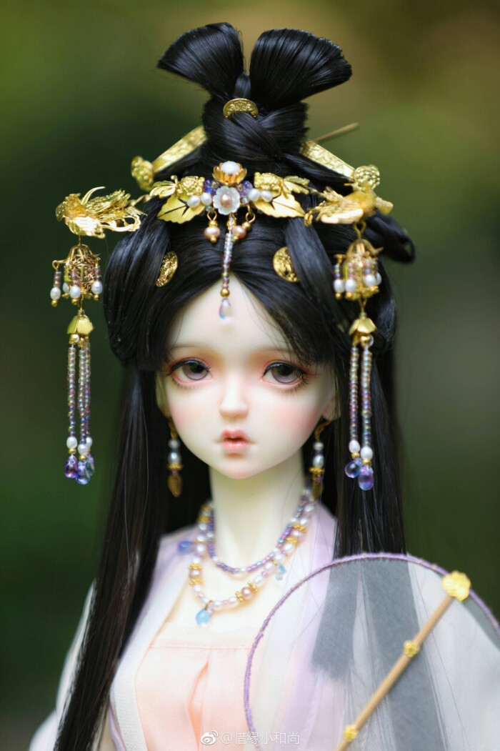 古风美人 sd娃娃 bjd 玩具 人偶 壁纸 萌物