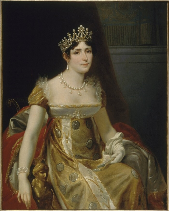 约瑟芬皇后，新古典主义风尚的中坚人物，帝政式奢华的代表