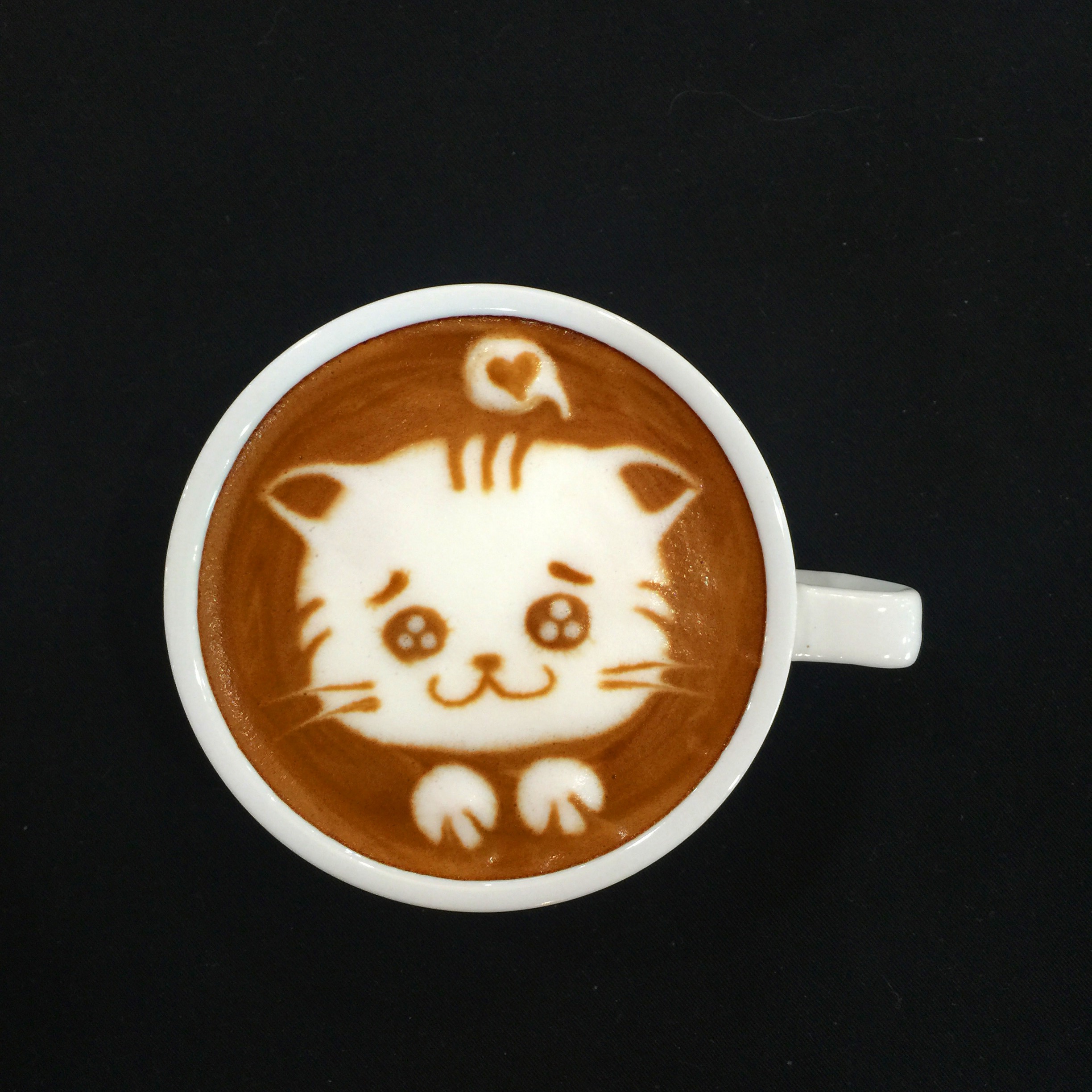 王森名厨中心咖啡艺术之拉花咖啡,雕花咖啡