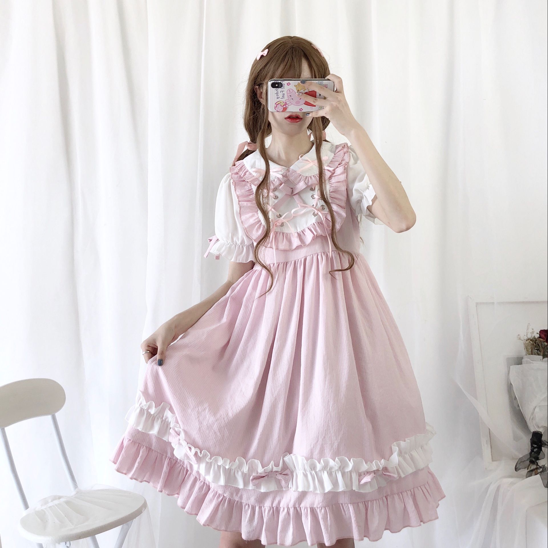 轻lo 软妹风 lolita 小裙子