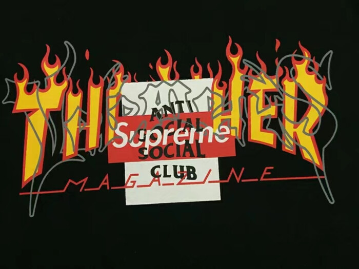 七方潮牌联名/酷/supreme/assc/thrasher/壁纸/背景