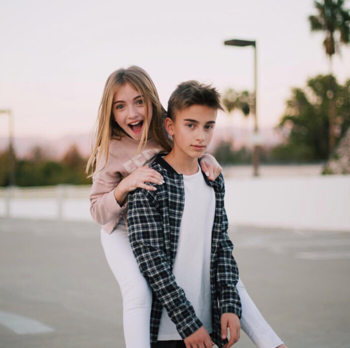 奥兰多兄妹 johnny orlando/lauren orlando