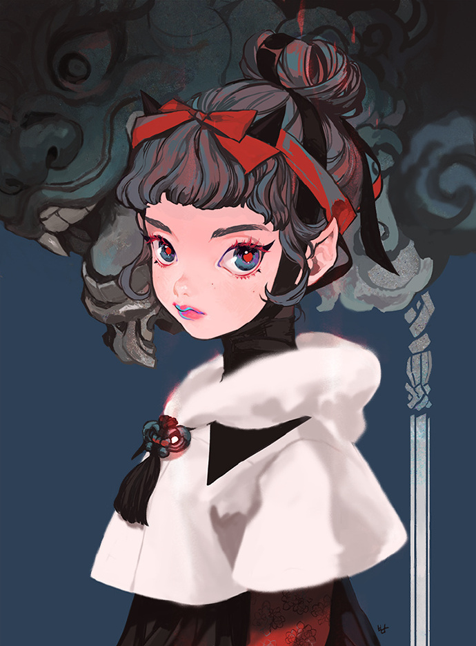分享韩国插画画师作品一组!